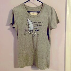 Abercrombie and Fitch gray T-shirt